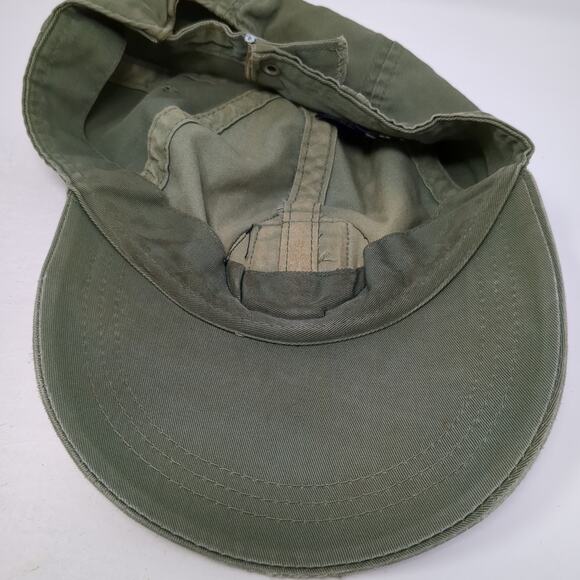 Sun Slideback Baseball Cap Green One Size Adjustable Embroidered 6 Panel Gap - Picture 7 of 9